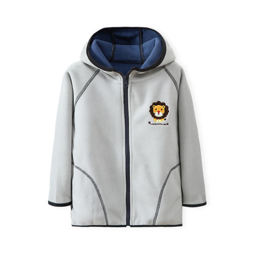 南瓜拿铁儿童摇粒绒外套 商品图0