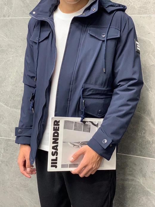 进口「塔夫绸」功能型面料 内里「海虎绒」 多口袋加绒加厚保暖