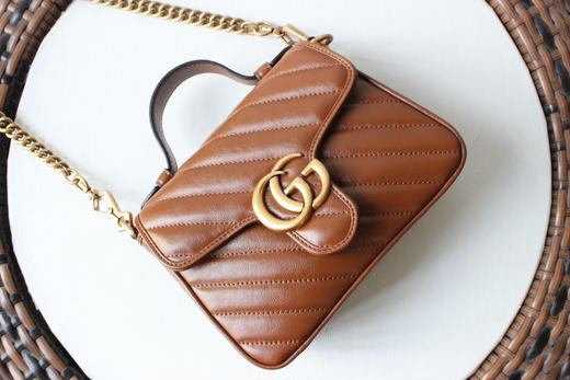 GG新款焦糖提手邮差包 商品图6