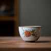 柿子石榴月白汝窑茶杯个人杯主人杯单杯品茗杯开片可养陶瓷茶具 商品缩略图3