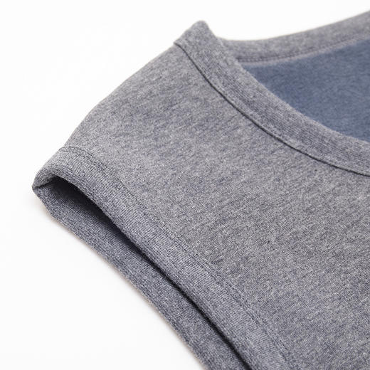 雅黛丽秋冬保暖背心男士加厚加绒单件上衣毛衫马甲背心打底DYB01922 商品图3