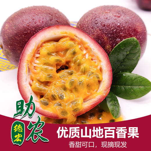 云南山地百香果3-5斤 商品图0
