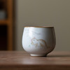 月白汝窑猫咪陶瓷茶杯主人杯品茗杯开片可养单杯个人杯 商品缩略图9