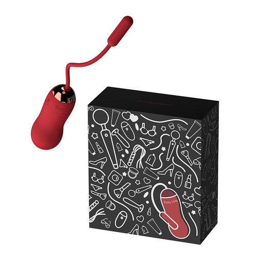 EasyLive易港 e-Touch Pro女用无线智能情趣跳蛋红色 商品图2