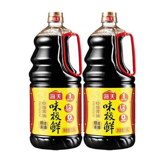 海天味极鲜酱油1.6l*6