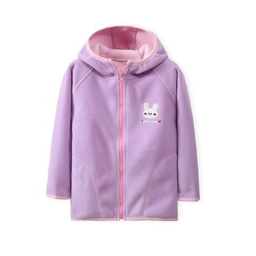 南瓜拿铁儿童摇粒绒外套 商品图3