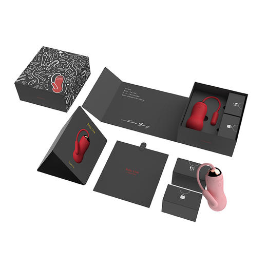 EasyLive易港 e-Touch Pro女用无线智能情趣跳蛋红色 商品图1