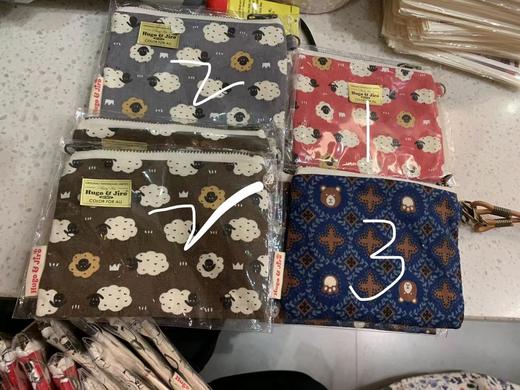 HUJI祤集kacase卡包插画小羊小羊 商品图0