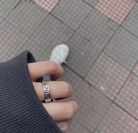 克罗心永恒戒指，男女同款