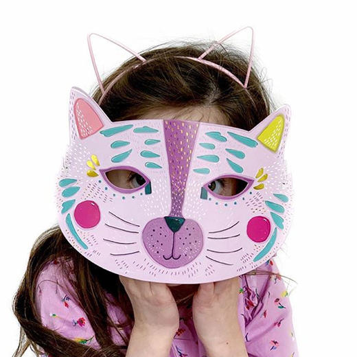 法国moulinroty摇滚乐系列6款时尚派对动物面具 商品图0