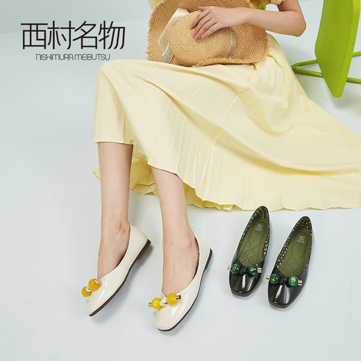 西村名物2020春季新款时尚潮流平底舒适奶奶女鞋T20AE19761 商品图3