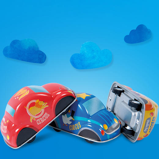 法国moulinroty金属玩具系列旧金属摩擦回力车 商品图0