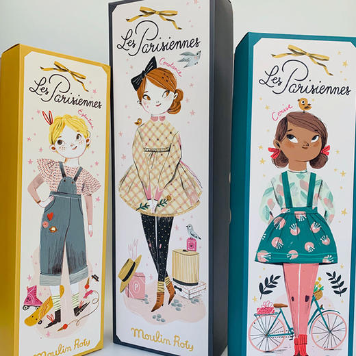 法国moulinroty巴黎女孩系列康斯坦斯女士玩偶47厘米连礼物盒 2020版 商品图1