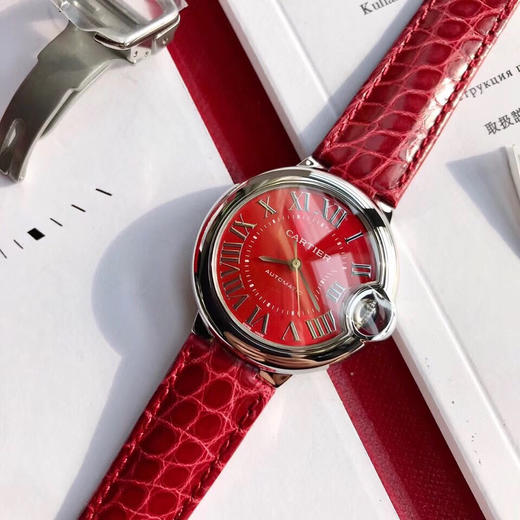 渠道货 原装瑞士机！仅有少量！卡地亚机械款蓝气球系列中号女款，33mm表盘，请区别这是机械的机械的机械的！ 商品图1