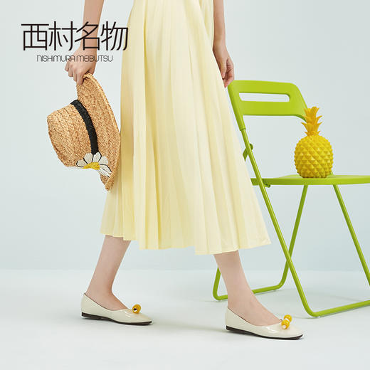 西村名物2020春季新款时尚潮流平底舒适奶奶女鞋T20AE19761 商品图1