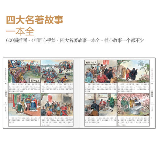 《600图 四格大绘本古文学经典系列》（全5册） 商品图5