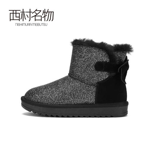 西村名物2020年冬季新款雪地靴女保暖平底防滑格利特毛绒T29DS40931 商品图2