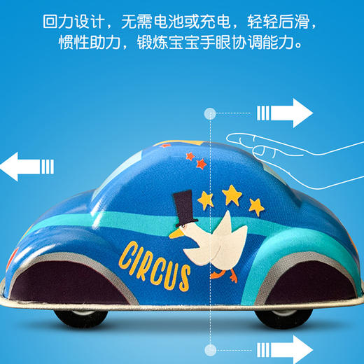 法国moulinroty金属玩具系列旧金属摩擦回力车 商品图1