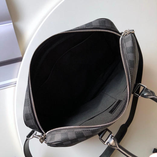 秋冬特价💰1100 原单LV👓👓VOYAGE 小号公文包❤️N41478 粗犷的Damier Graphite格纹帆布赋予 商品图7