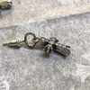 克罗心双面耳饰，一面带钻，一面光版 商品缩略图4