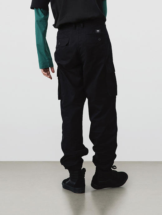 VANS   男女子梭织长裤休闲裤工装裤新款黑色运动休闲VN0A36LN 商品图1