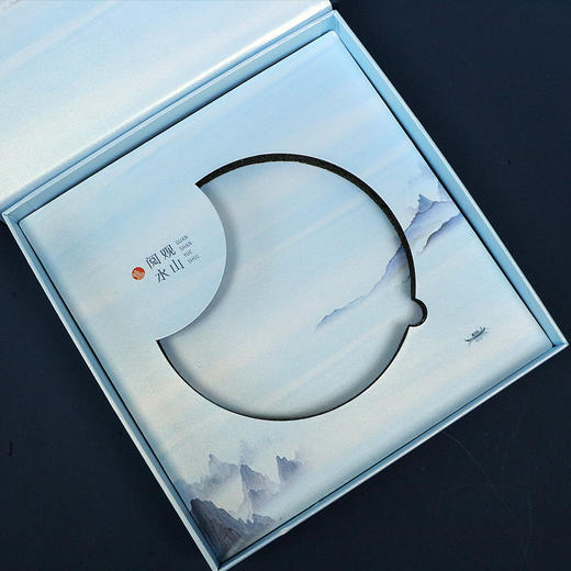 空礼盒，一套21元， 一件24套 ，一件504元，观山阅水普洱茶单饼蓝色 商品图6