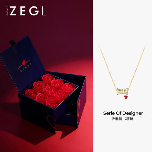 ZENGLIU设计师小蛮腰情侣项链女925纯银一对男女简约锁骨链送闺蜜 商品图4
