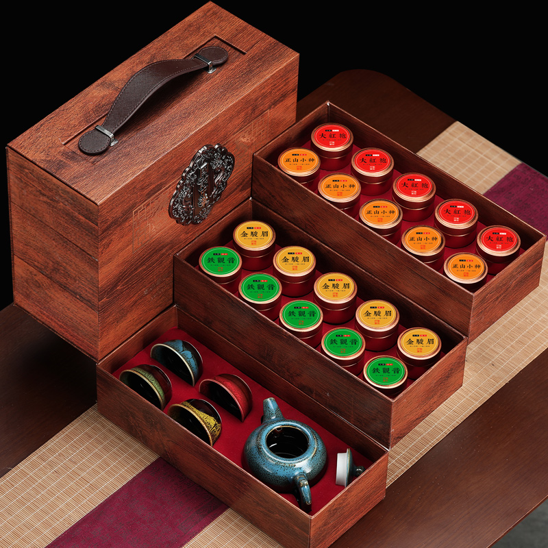 溢岚香四大茗茶(国韵中华)