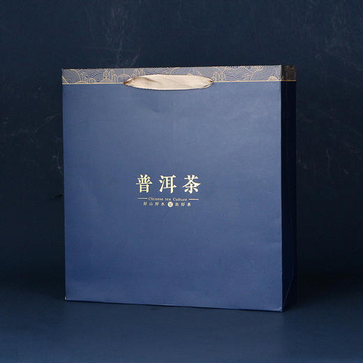 空礼盒，一套21元， 一件24套 ，一件504元，观山阅水普洱茶单饼蓝色 商品图2