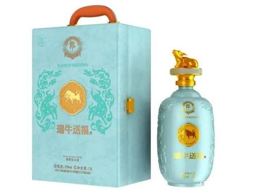 【破价秒杀】郎酒 瑞牛送福酒·辛丑牛年限量版（1.5L）  单瓶装 商品图2