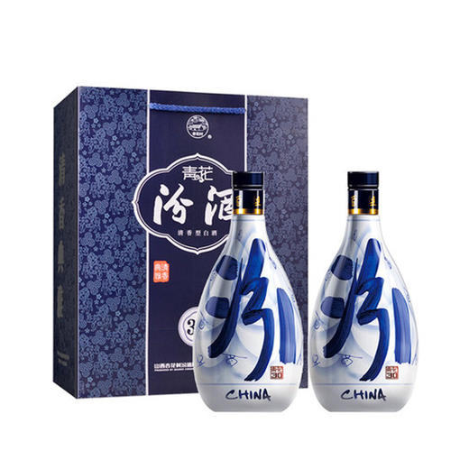 汾酒山西杏花村53度青花30年瓶清香型高度白酒一箱6瓶 商品图2