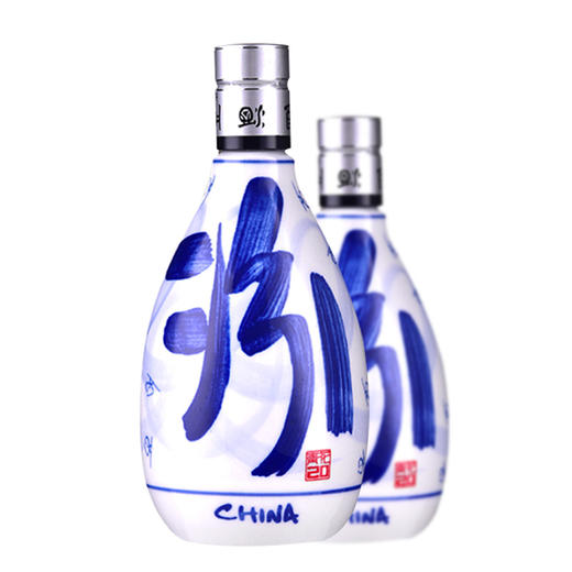 山西杏花村汾酒 42度青花20汾酒500mL清香型纯粮国产白酒一箱6瓶 商品图1