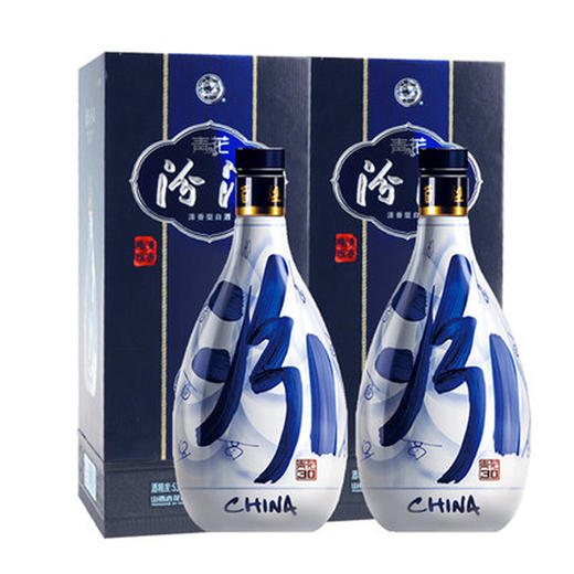 汾酒山西杏花村53度青花30年瓶清香型高度白酒一箱6瓶 商品图3