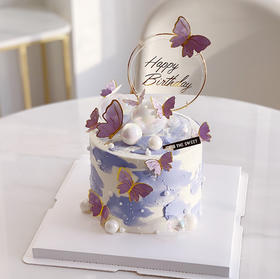 仙气蝴蝶 · 加高奶油蛋糕（加高款）