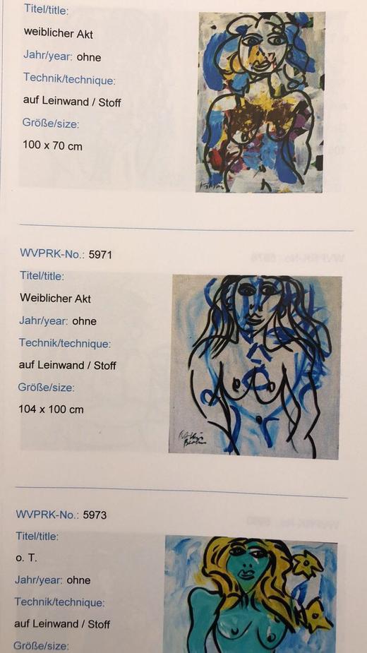 【在仓】德国艺术家Keil巨幅油画作品 艺术馆收藏级 商品图8