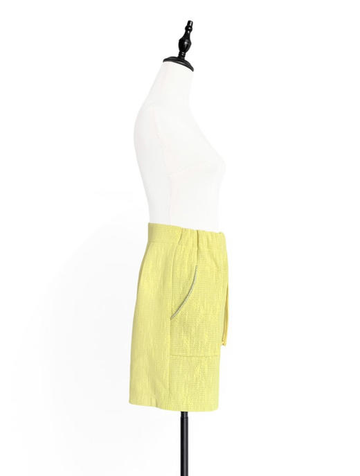 TYNVIE 立体造型大插袋短裤 -  柠檬黄 商品图1