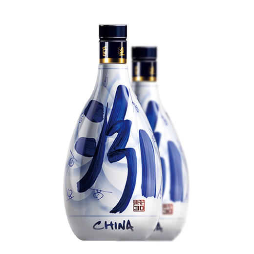 汾酒山西杏花村53度青花30年瓶清香型高度白酒一箱6瓶 商品图1