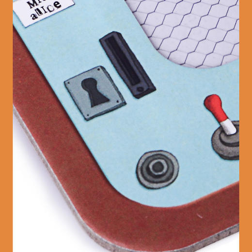 法国moulinroty小小的奇迹系列展示箱包括10件磁性可擦除绘图屏幕与手写笔 商品图1