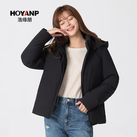 浩缘朋 简约短款情侣羽绒服