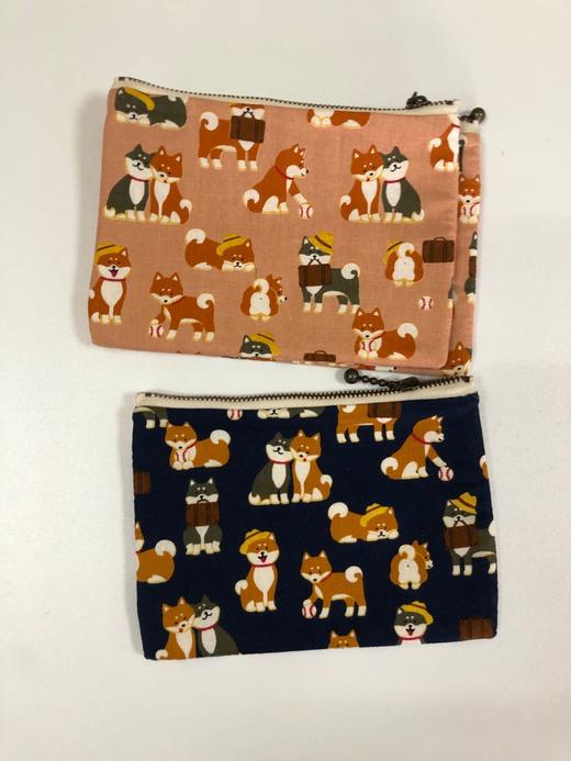 HUJI祤集Komon收纳包插画小柴拍档 商品图0