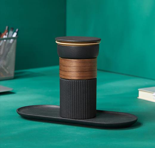 萃取·融单人茶具套装（曜石黑） 商品图0