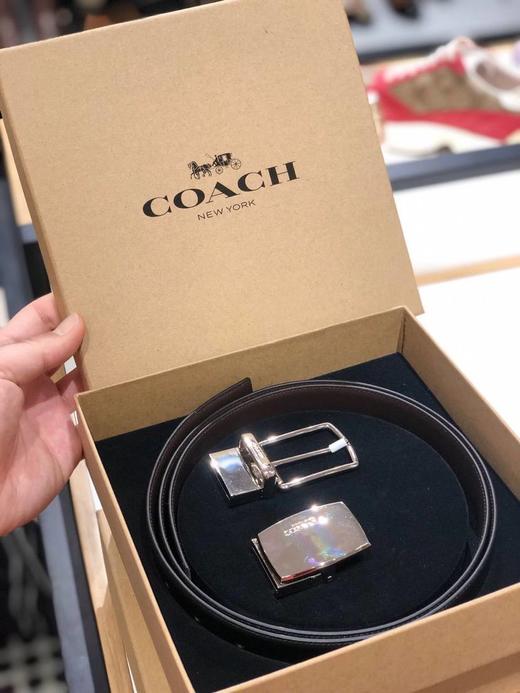 COACH男士标准版腰带礼盒 皮带礼盒｜美国直邮 商品图2