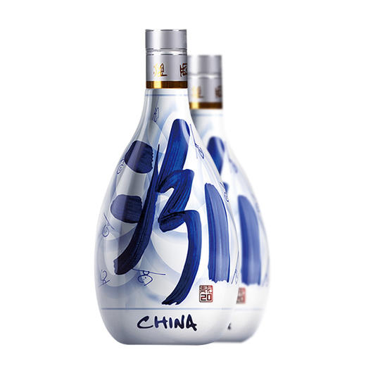 汾酒山西杏花村53度青花20年瓶清香型高度白酒一箱6瓶 商品图1