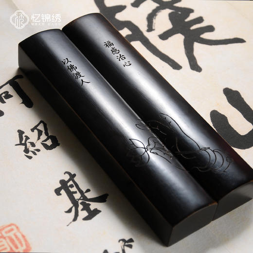 乌木镇纸-佛手莲花 商品图0