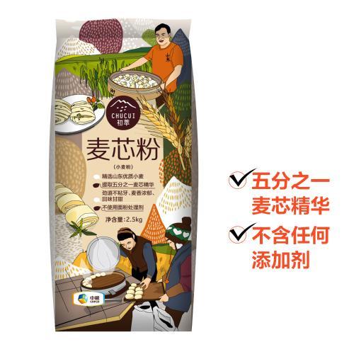初萃  麦芯粉 2.5kg 商品图0