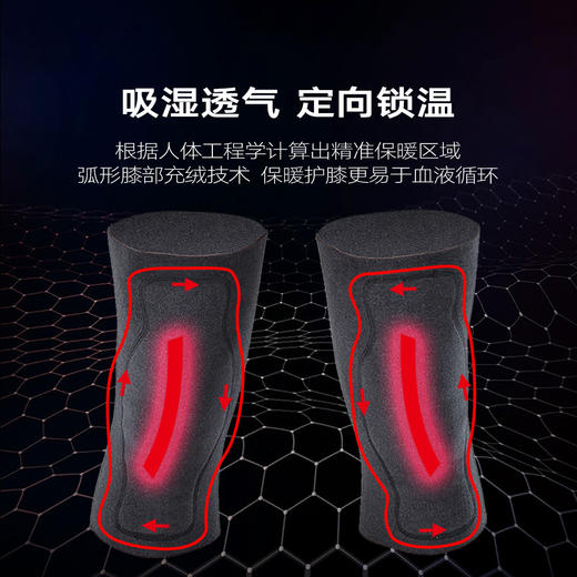 【保暖鹅绒 无痕舒适】2020全新升级自发热羽绒护膝 零触感 符合人体工程学 商品图4
