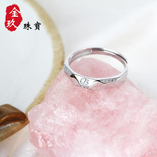 银S925镶嵌戒指 商品图3