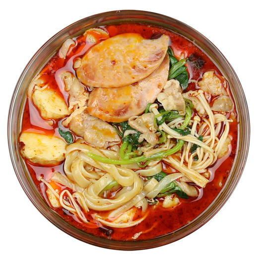 【闺中路边摊】川天椒老式麻辣烫  方便速食 牛筋面 真空塑封 包邮 商品图0