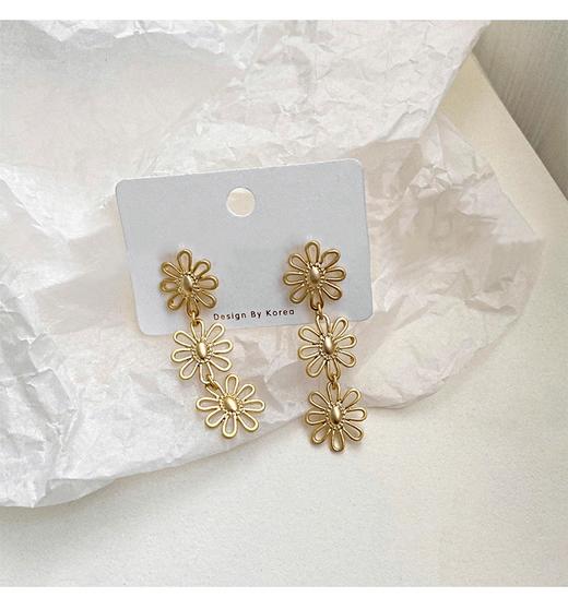 搭配利器丨轮廓花瓣耳环高级感耳饰#PA2160 商品图6