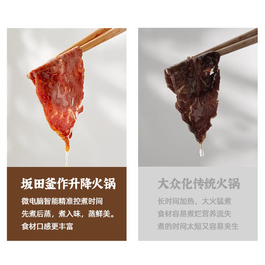 坂田釜作自动升降电火火锅家用智能多功能烧烤一体锅分体电火锅 商品图2